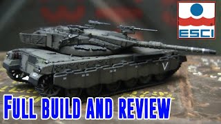 1/72nd scale vintage ESCI Israeli Merkava MK.2 MBT