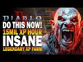 DONT MISS THIS! NEW 15MIL XP &amp; LEGENDARY FARM! Diablo 4 Fastest XP Farm
