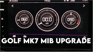 VW Golf MK7 R Upgrades Part 1/3 -  MIB 2.5 Retrofit by Vehicle Coding and Retrofits 11,157 views 2 years ago 10 minutes, 57 seconds