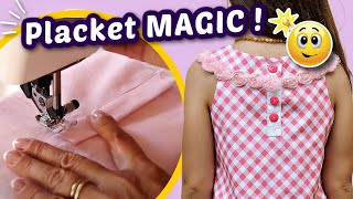 Placket Sewing Made Easy | Kitty Pattern Tutorial