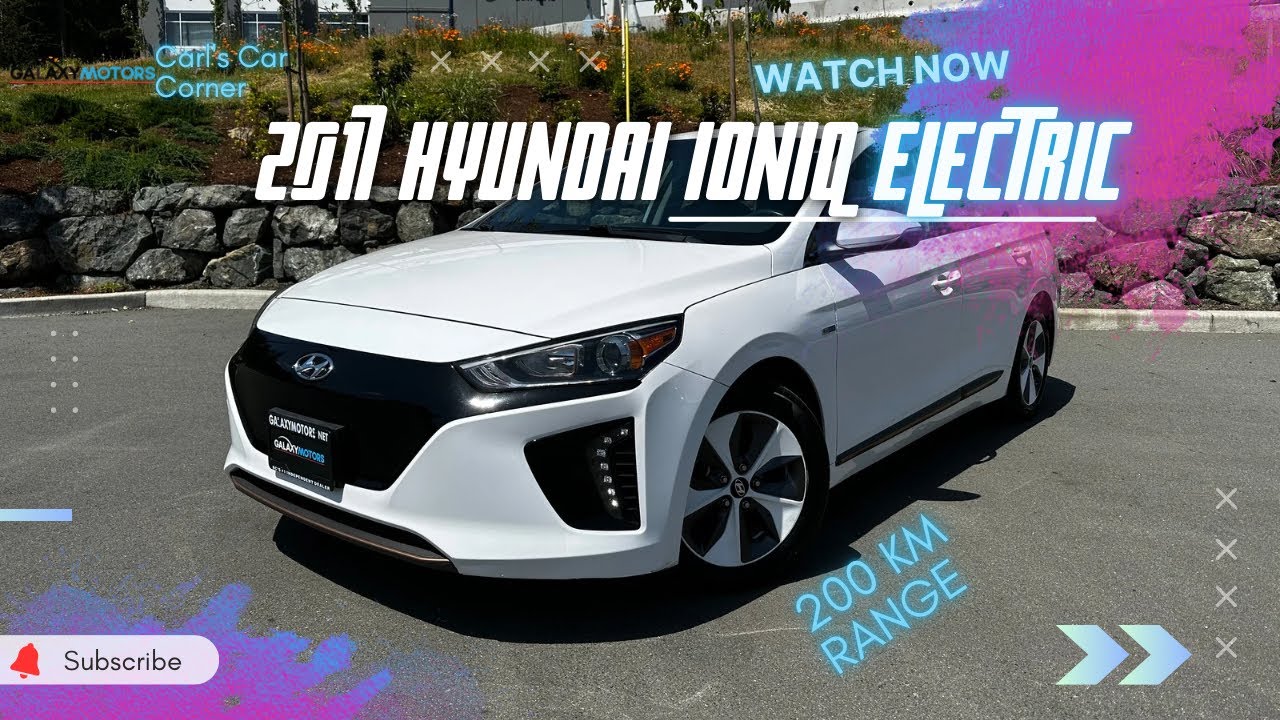 2017 Hyundai Ioniq EV: Electrifying Walkaround of an Eco-Friendly Marvel!