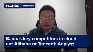 Key Compeors To Baidus Cloud Business Are Not Alibaba Or Tencent Yst