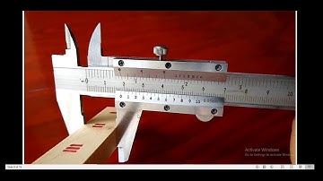 How to measure Breadth of given object using vernier caliper in Tamil