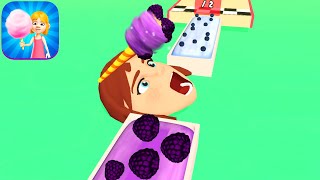 COTTON CANDY RUN 3D game MAX LEVEL RECORD 💕🌈👸 Gameplay All Levels Walkthrough iOS Android New Game3D screenshot 4