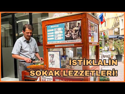 314 LİRAYA İSTİKLALİ YEDİK! | İSTİKLAL SOKAK LEZZETLERİ