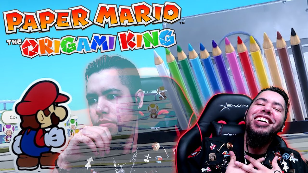 Paper Mario: The Origami King - A Closer Look Trailer REACTION! I'M SOLD!