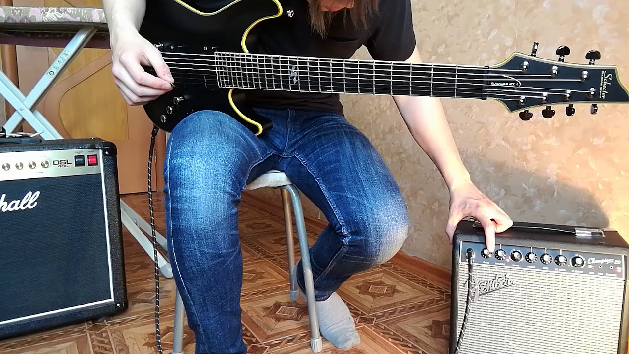 Настройка чистого звука на бюджетном усилителе - YouTube