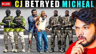 CJ BETRYED JHON WICK &amp; MICHEAL IN DRUG DEAL | GTA 5 SERVER SERIES Live Stream🔥@PaimonGamerz