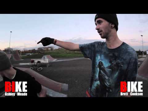 Ashley Meade and Brett Cookson Game of B.I.K.E