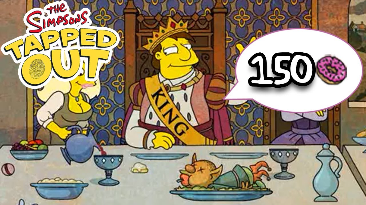 The Simpsons Tapped Out King Quimby Premium Character Walkthroughs