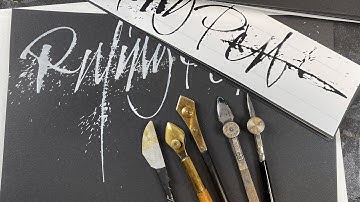 Ruling Pen - Workshop Trailer