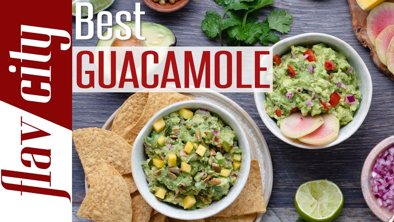 Two Ways To Make The Best Guacamole Ever - Bobby's Kitchen Basics