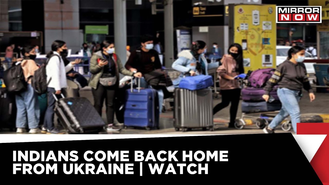 Operation Ganga Yields Results At Delhi Airport | Indians Return From War-Torn Ukraine | News