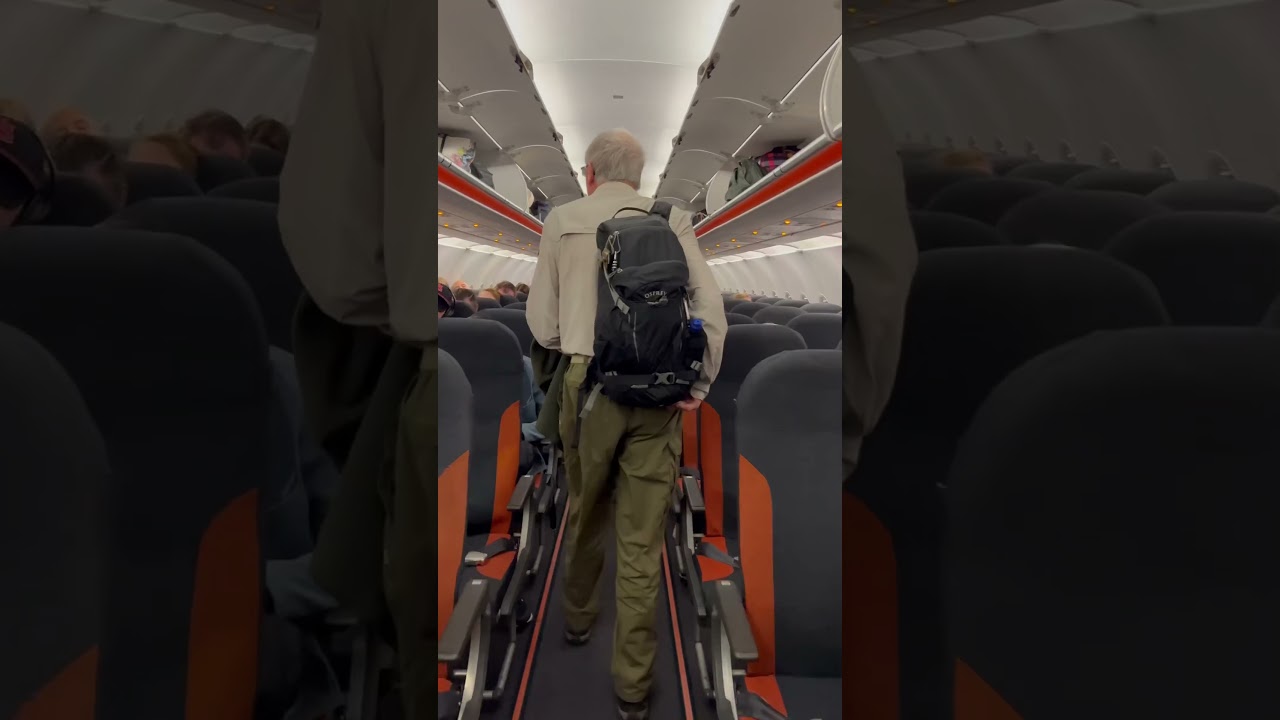 Easyjet flight to Geneva, Switzerland from Bristol 😁😉