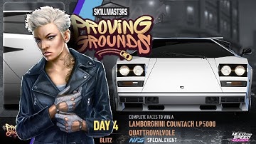 Proving Grounds: Day 4 blitz | 1985 Lamborghini Countach LP5000 Quattrovalvole | NFS No Limits