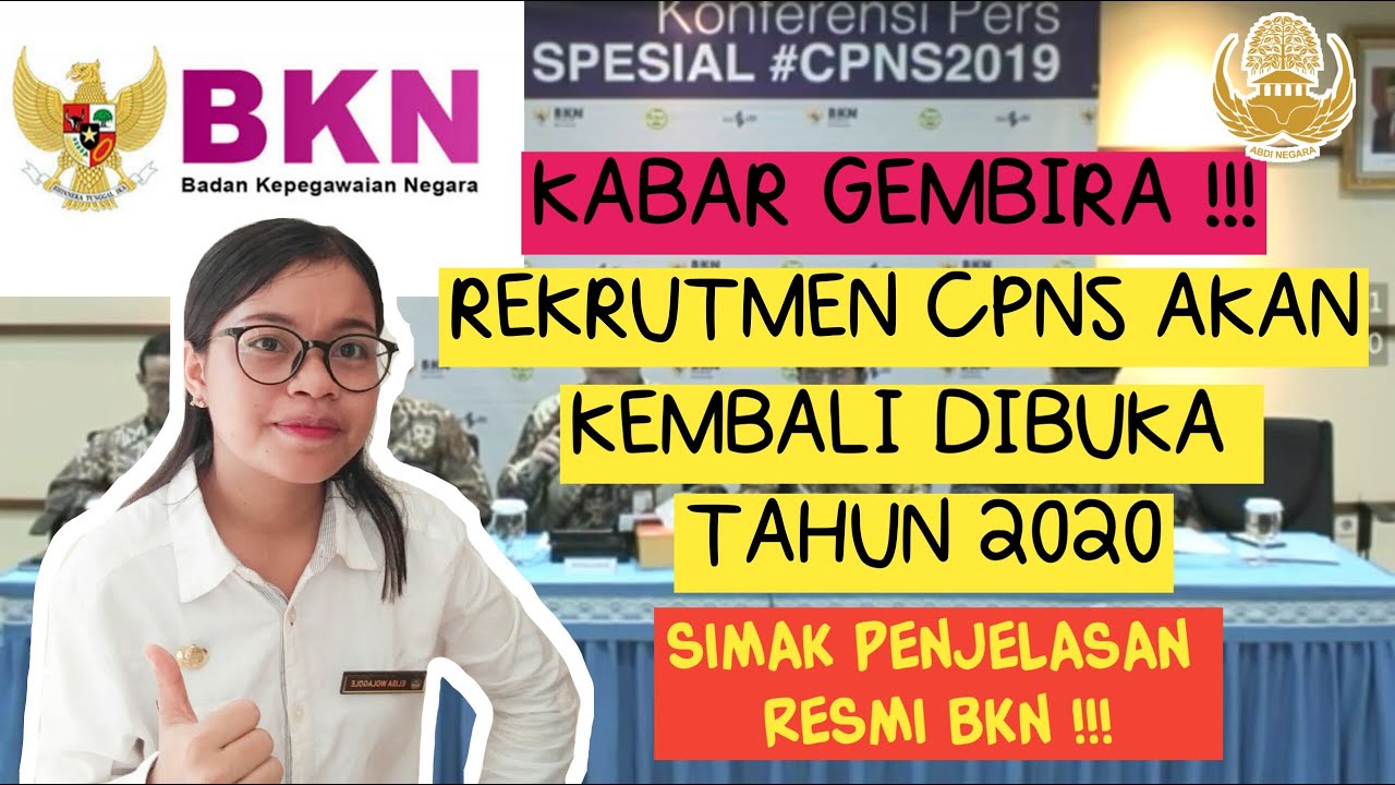 PENDAFTARAN CPNS AKAN DIBUKA KEMBALI TAHUN 2020 INFO