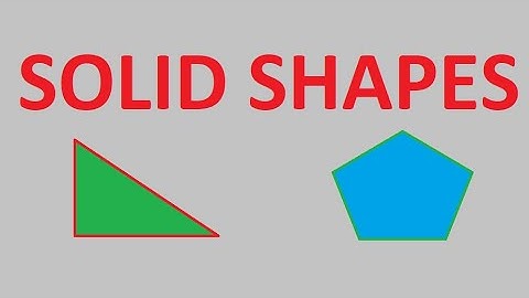 VISUALISING SOLID SHAPES