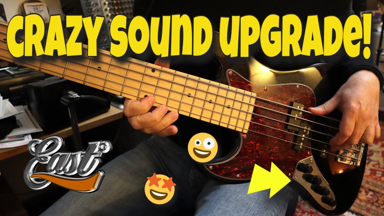 Watch This Sadowsky Bass Come Alive – EAST J-Retro Deluxe Preamp