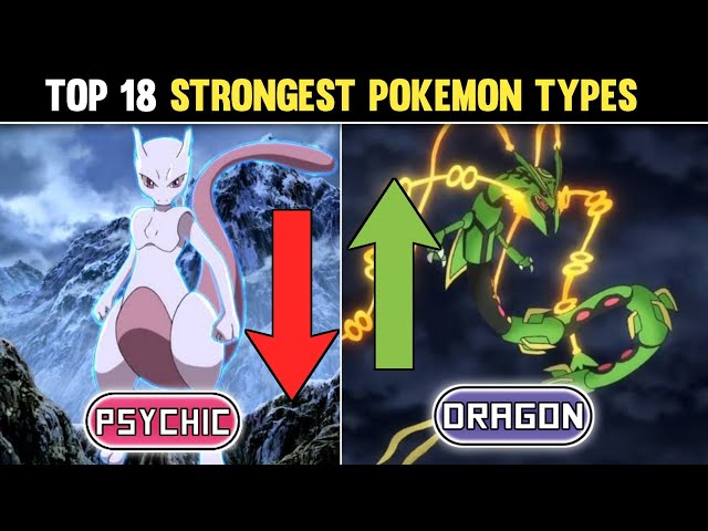 Top 18 Tipos Pokémon 