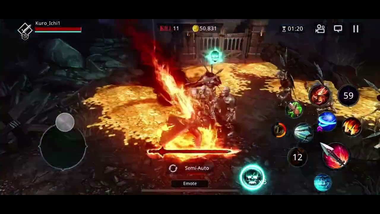 Darkness rises [class lvl up ] ultimate skill  gameplay