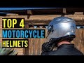✅ Top: 4 Best Motorcycle Helmets of 2025 || The Best Motorcycle Helmets in 2025 - Reviews