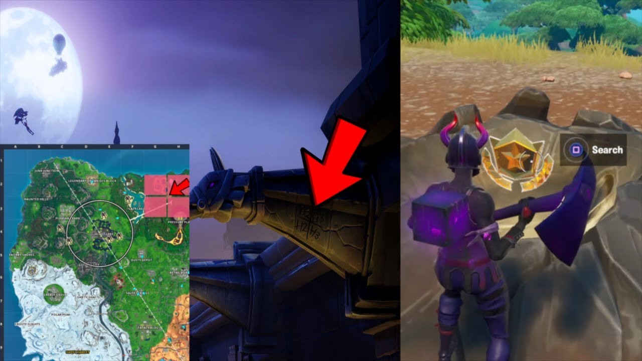 Find The Secret Battle Star On The Gothic Loading Screen- Fortnite Season X