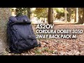 AS2OV CORDURA DOBBY 305D 3WAY BACK PACK Mサイズレビュー!リュック、ショルダー、ビジネスバッグとして使える万能バッグ【538】