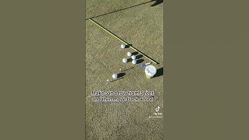 The Best Putting Drill of All Time! Game Changer kids.  #putting #golf #upsidegolf #golflessons