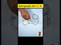 Incredible Designs Emerge from Perfect Spirograph Patterns? #shorts #spirograph #satisfying #art