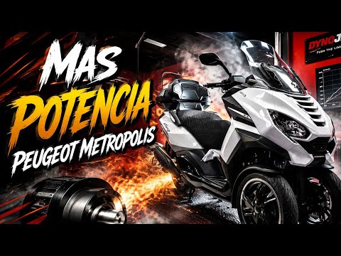 PEUGEOT METROPOLIS MAS POTENCIA!!
