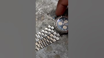Removing scratches and polishing a Breitling watch!! #shortsfeed #shortvideo #shorts #video #watch