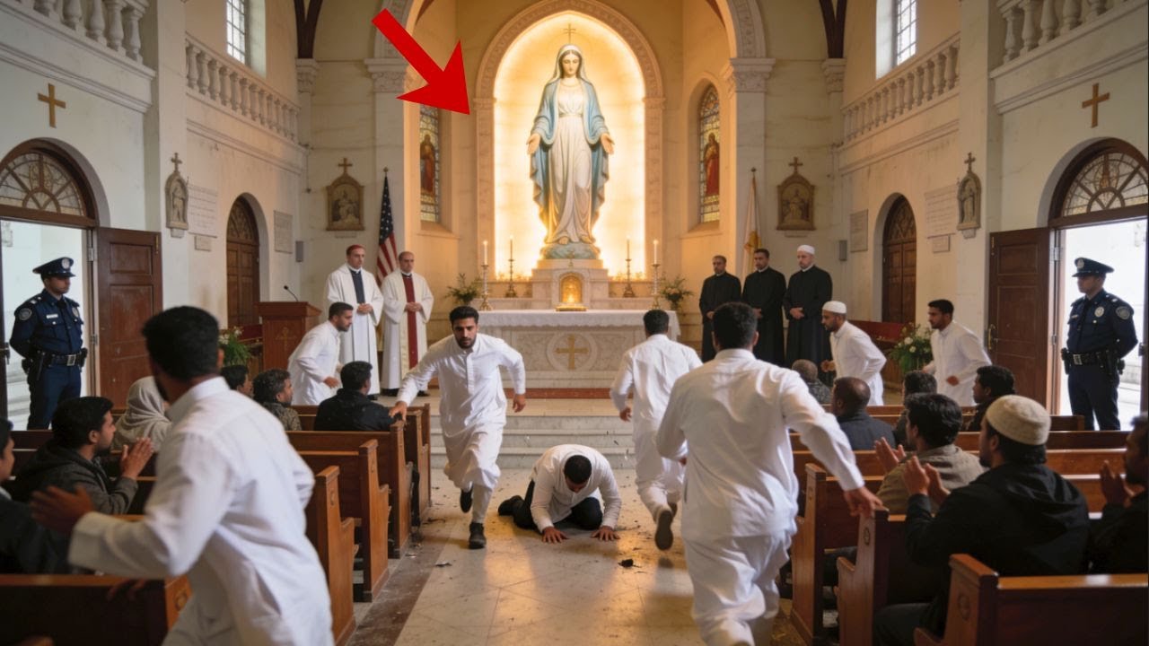 Musulmani invasero la chiesa durante l’Ave Maria… poi crollarono davanti alla Madonna