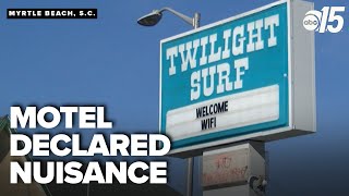 Myrtle Beach motel declared nuisance after 280 police calls