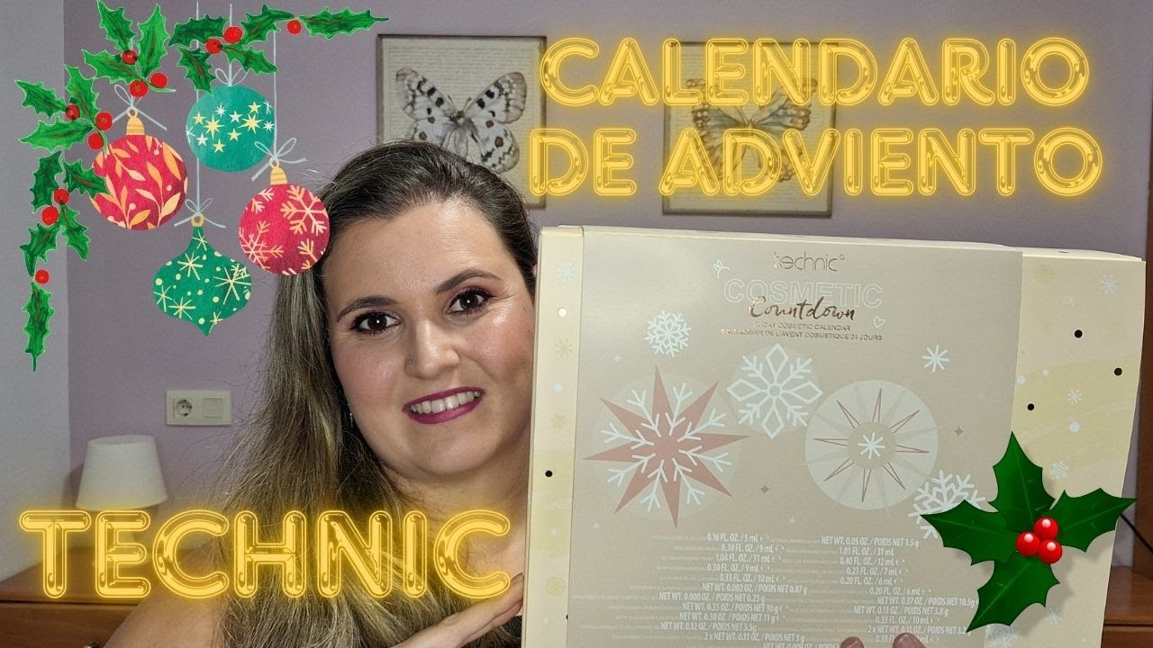 CALENDARIO de Adviento TECHNIC | 💰Maquillaje low cost BUENO, BONITO y BARATO