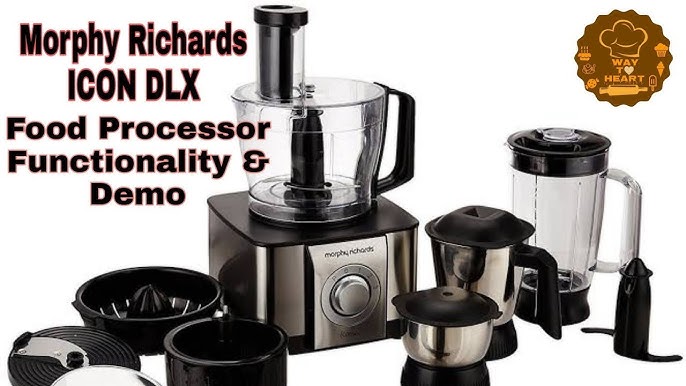 Morphy Richards Essentials 600 Food Processor, 501 W - 750 W