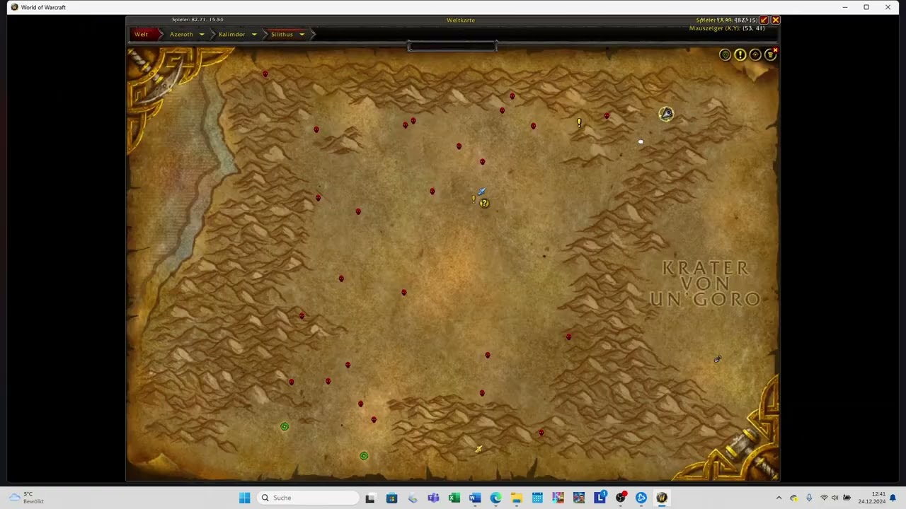 Die Dünen von Silithus (WOW Quest) / The dunes of Silithus