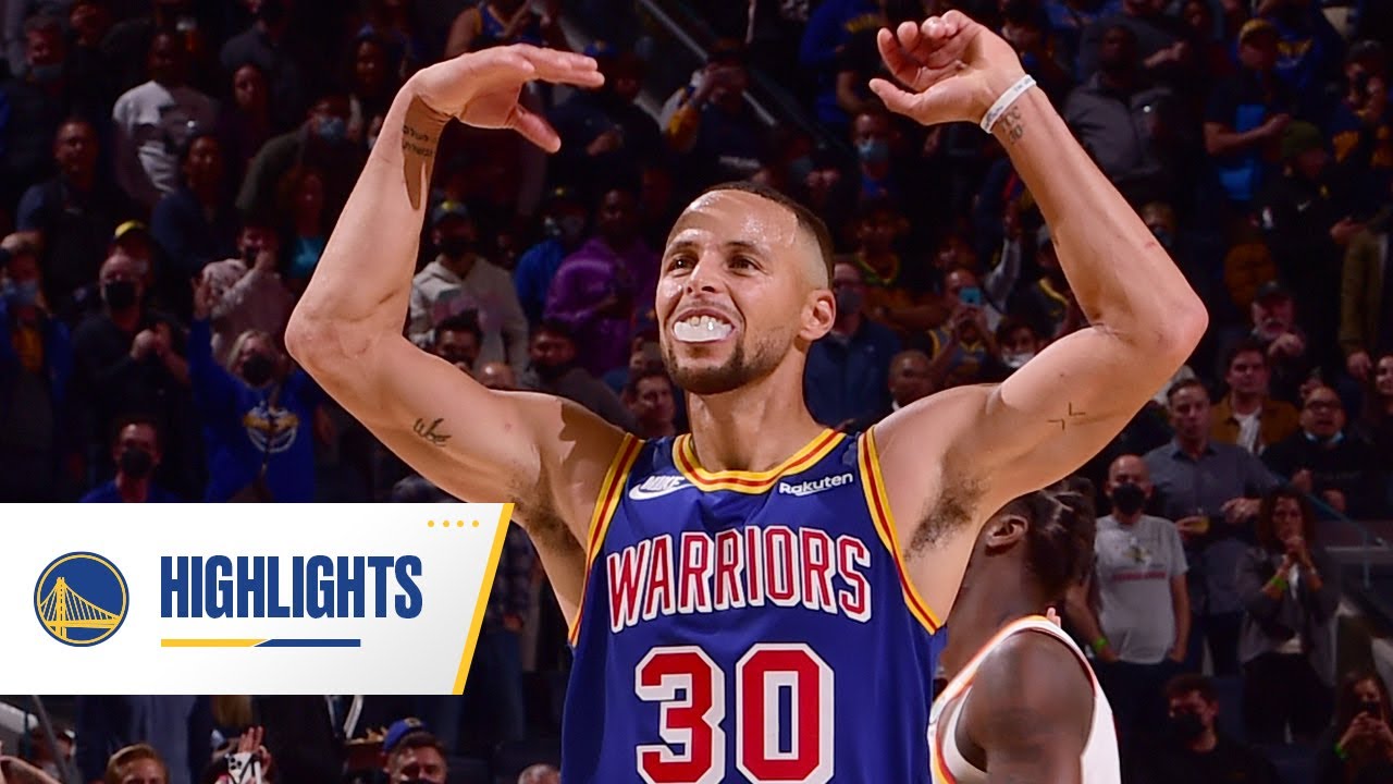 Stephen Curry Drops 50 POINTS on 9 THREES ☔️ | Nov. 8, 2021