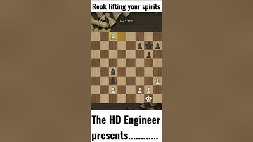 The HD Engineer presents...  chess puzzle solution #rook_lifting_your_spirits #chess #shorts #live