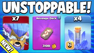 New Revenge Deck + Ice Block Spell = UNSTOPPABLE! Best TH18 Attack Strategy (Clash of Clans)