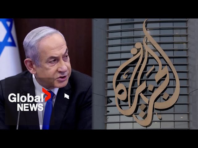 Attack on press freedom: Israel orders shutdown of Al Jazeera in Israel class=