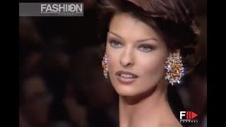 OSCAR DE LA RENTA Fall 1992 New York - Fashion Channel