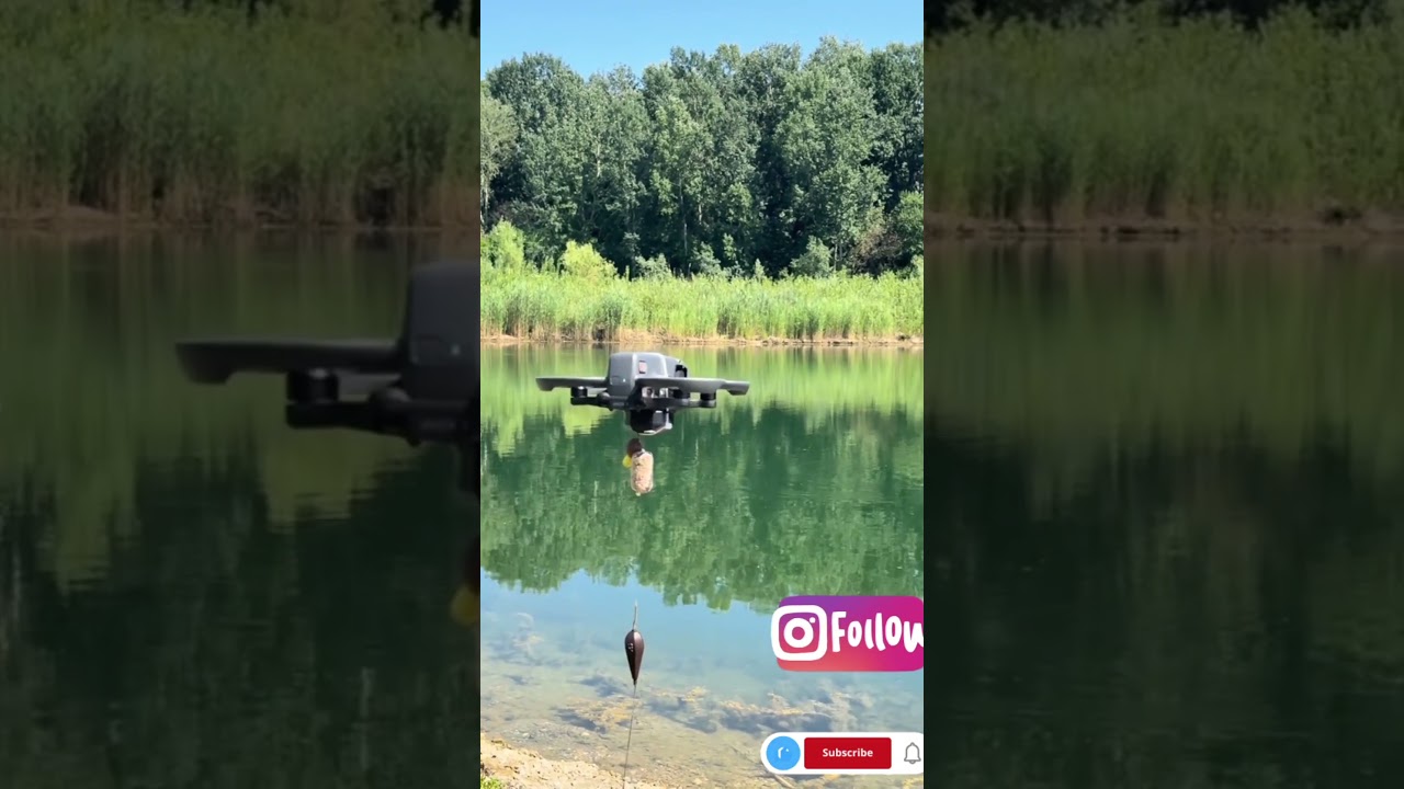 Drone fishing on CARP 