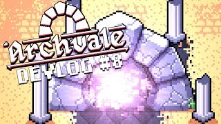 Archvale Devlog #8 - Cutscenes, debuffs and the desert