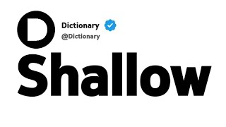 Shallow Synonyms | Similar Words 