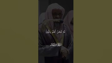 تلاوة تهز القلوب وتدمع العيون – سعود الشريم  #اكسبلور #دويتو #لايك