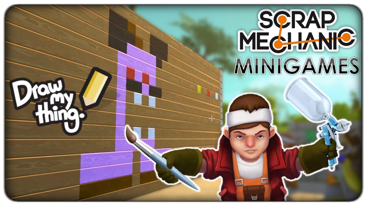 giochi uniti PICCOLI ARTISTI CRESCONO (MALE) | Scrap Mechanic Mini Games [ITA]