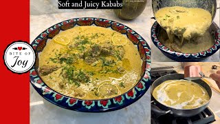 Eid Special Soft and Juicy Malai Beef Seekh Kabab with Super Delicious Gravy Recipe screenshot 4