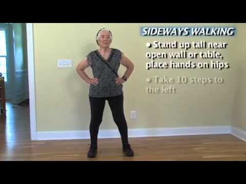 Left Side Walk Sideways Walk - YouTube