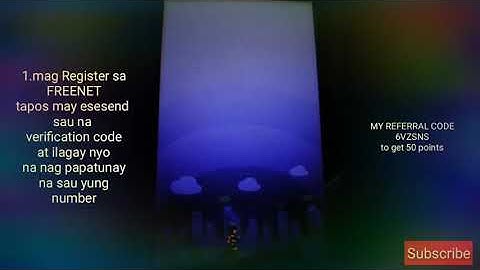 Get Free Unlimited Load using FREENET