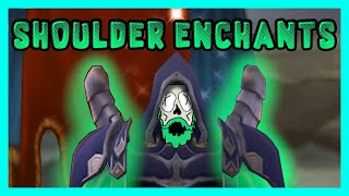 How to get Shoulder Enchants 20s Guide Shadowlands Twinking